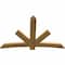 Ekena Millwork Alberta Rough Sawn Timber Gable Bracket, Western Red Cedar, 72"W x 48"H x 2"D x 6"F, 16/12 Pitch GBW072X48X0206ALB00RWR - alternate 4